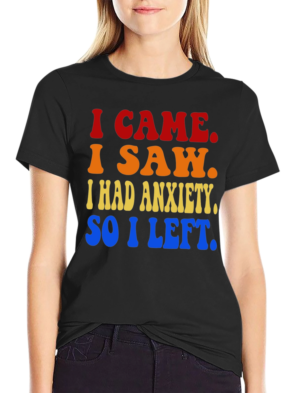 Anxiety Statement Graphic Tee