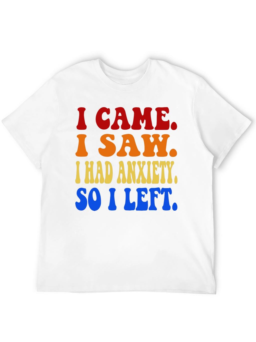 Anxiety Statement Graphic Tee