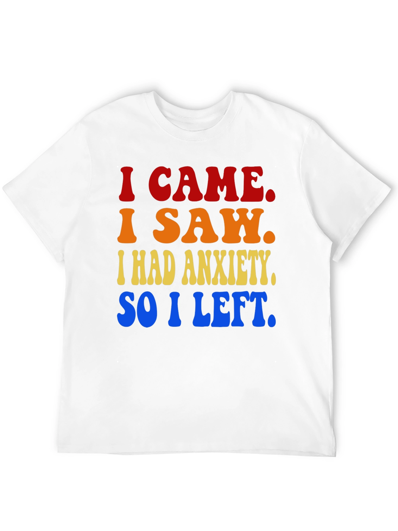 Anxiety Statement Graphic Tee