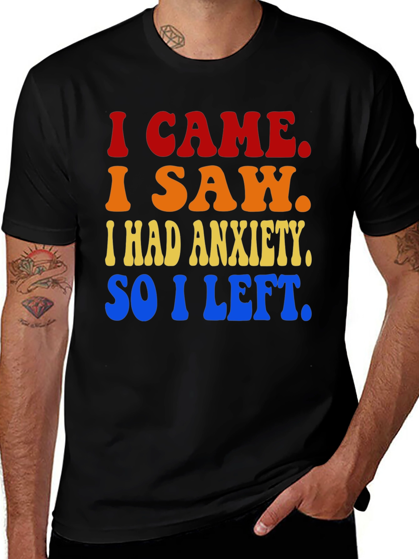 Anxiety Statement Graphic Tee
