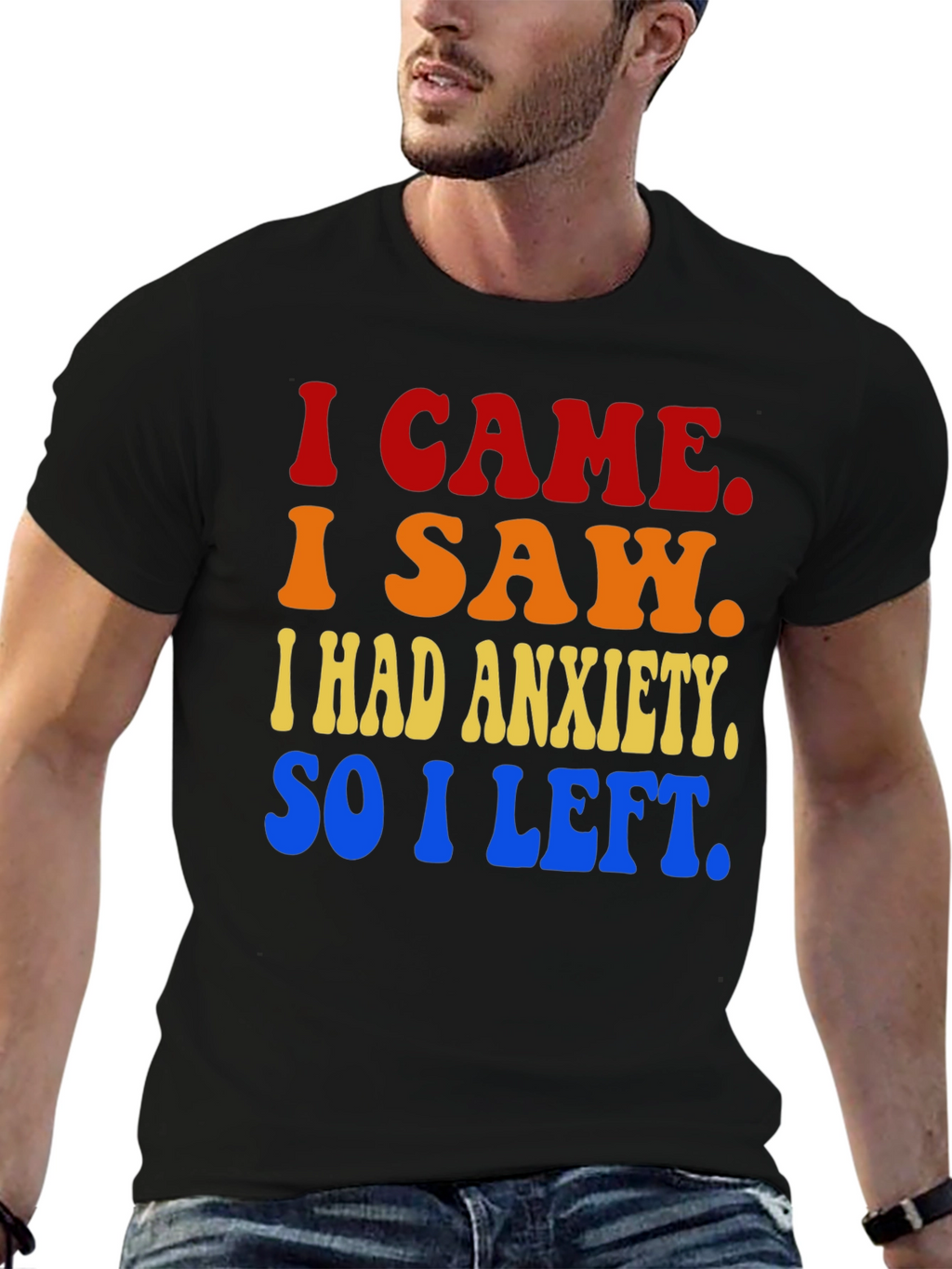 Anxiety Statement Graphic Tee