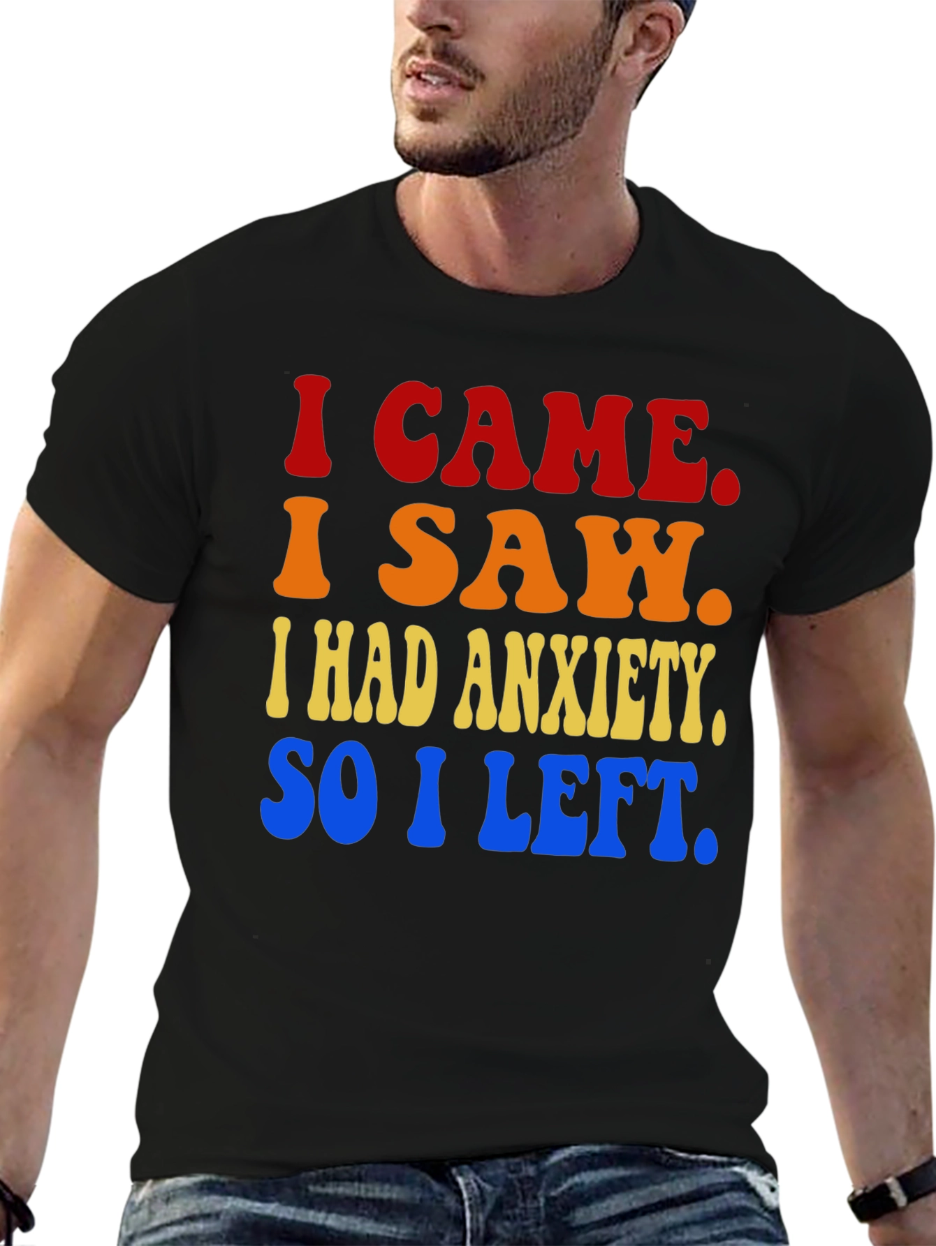 Anxiety Statement Graphic Tee