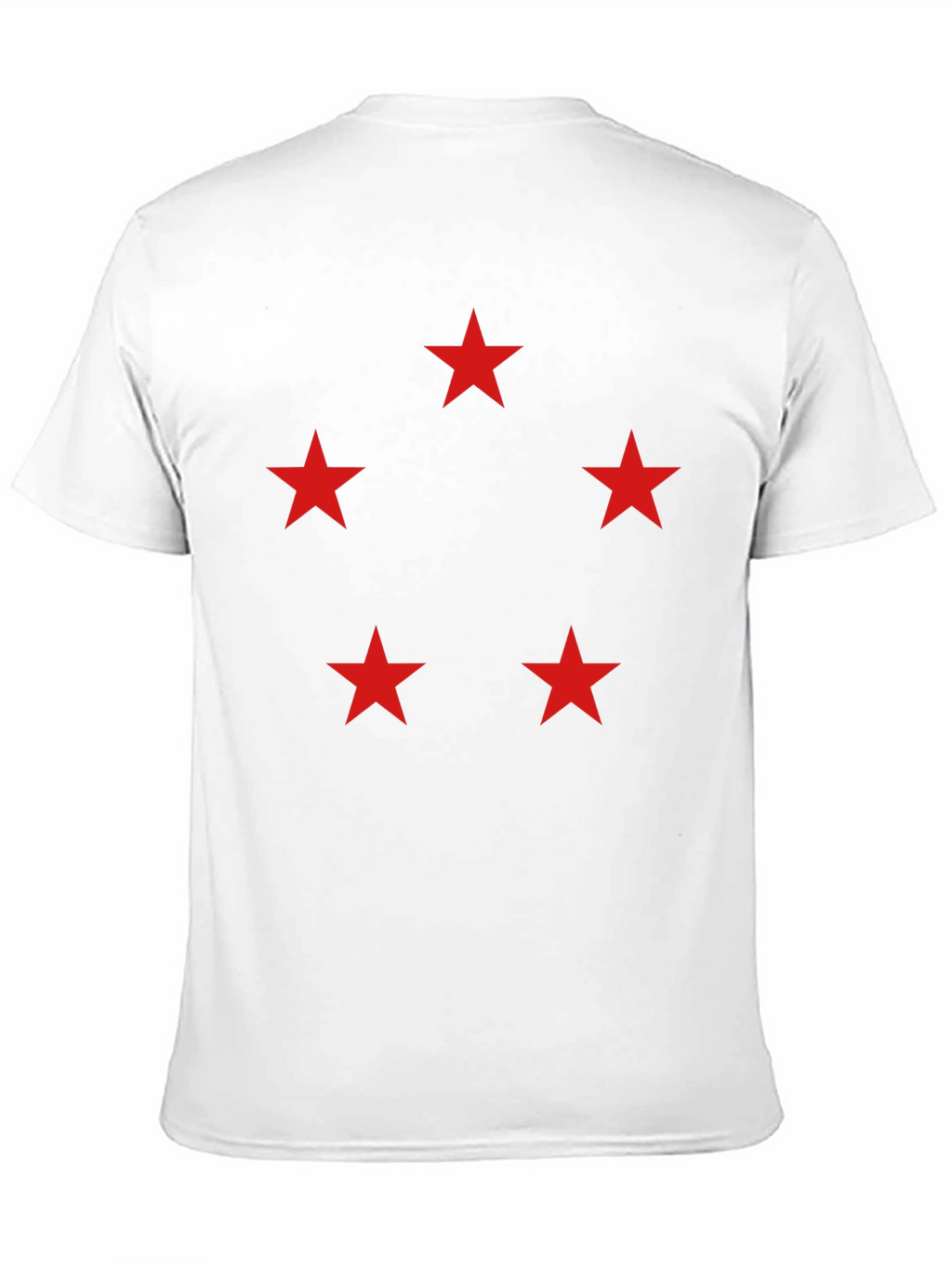 Five Star Crew Neck T-Shirt - Black
