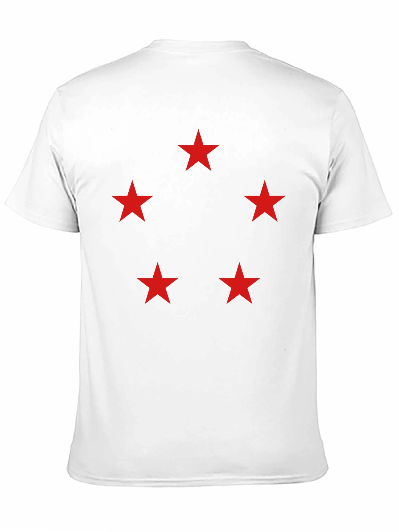 Five Star Crew Neck T-Shirt - Black