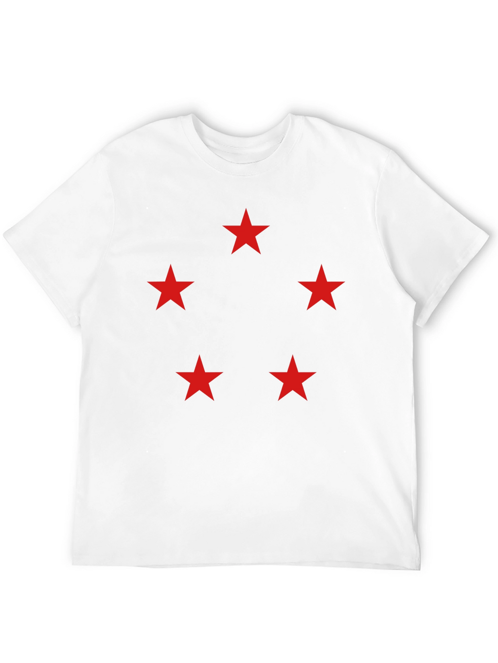 Five Star Crew Neck T-Shirt - Black