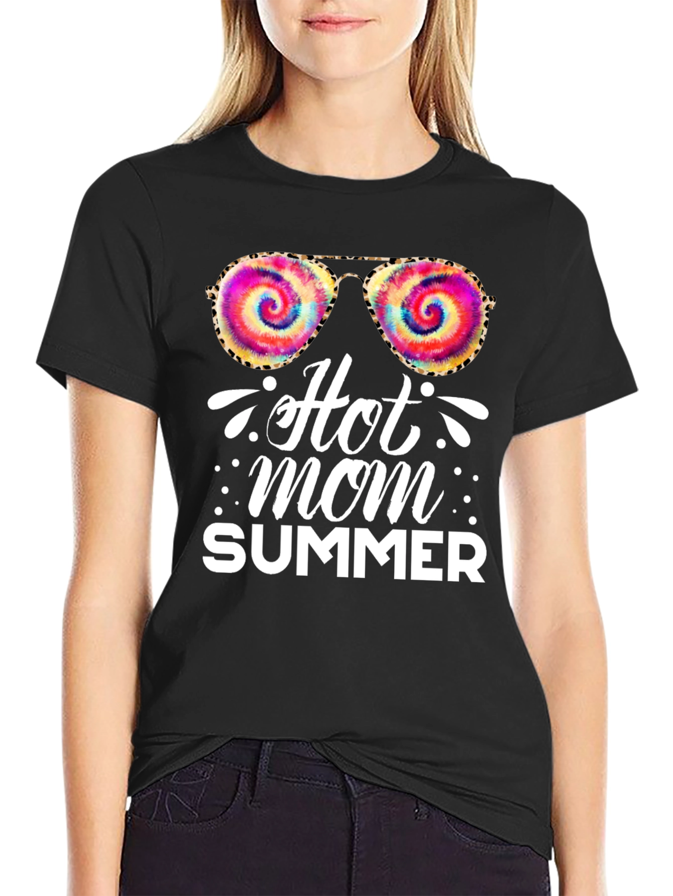 Hot Mom Summer Graphic T-Shirt