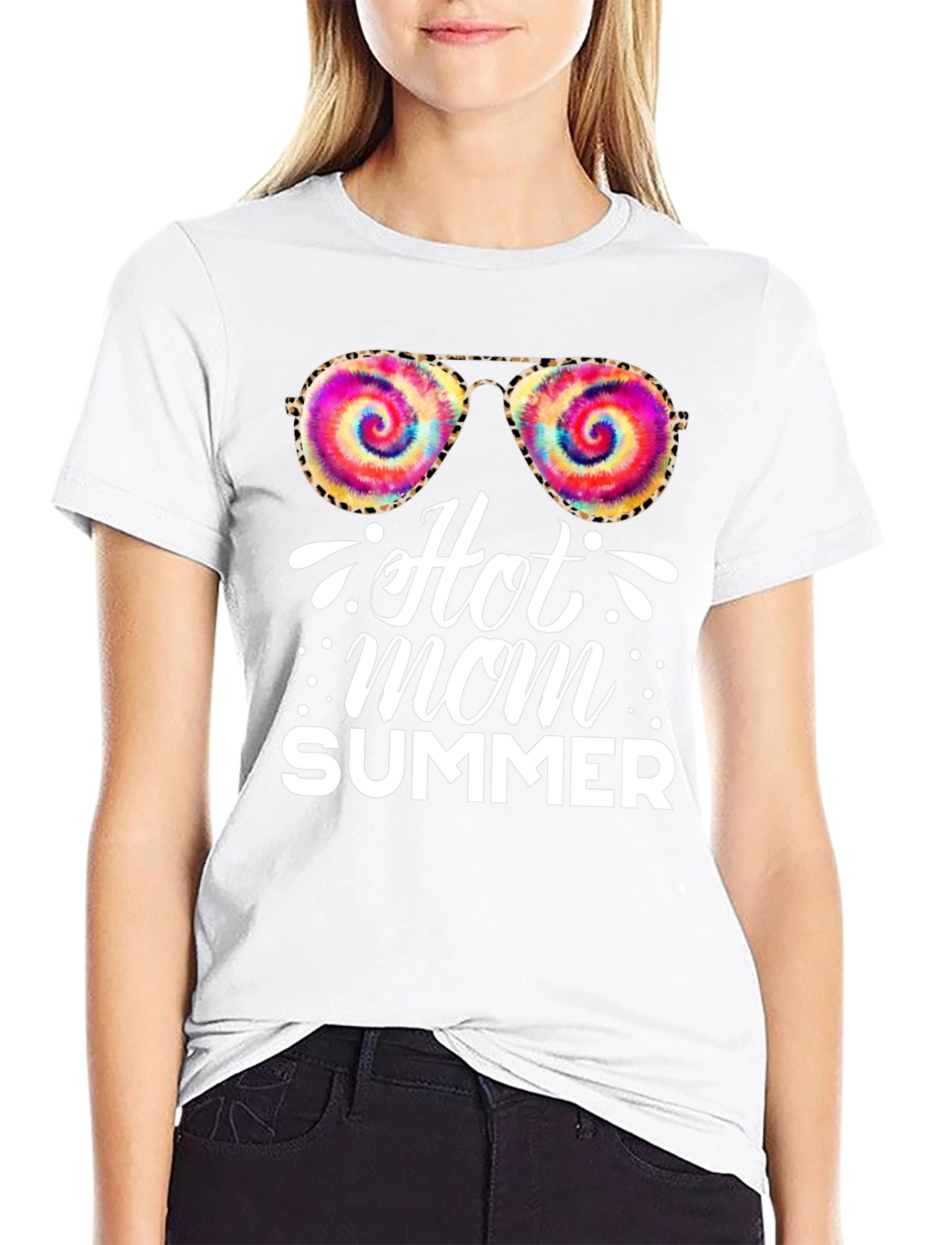 Hot Mom Summer Graphic T-Shirt