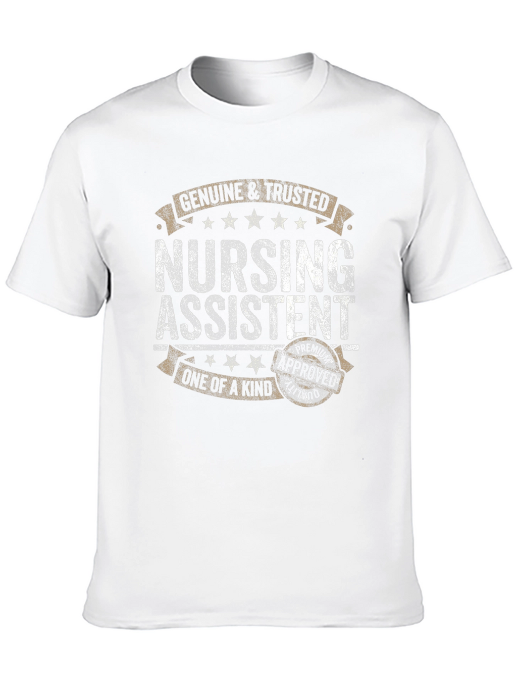 Genuine & Trusted Nursing Assistant Black T-Shirt