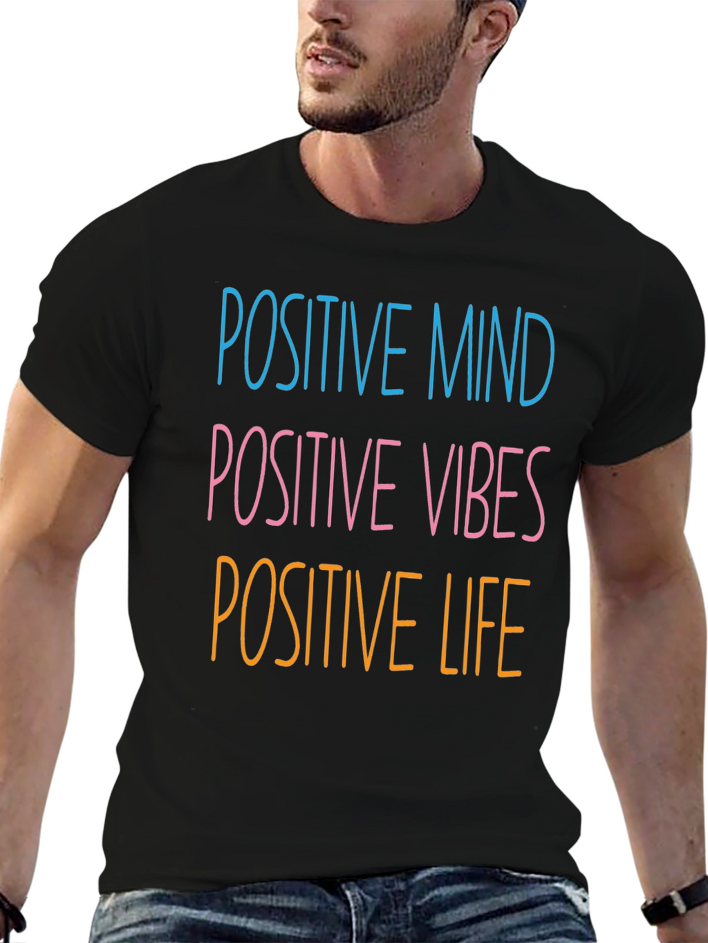 Positive Mind Vibes Life T-Shirt