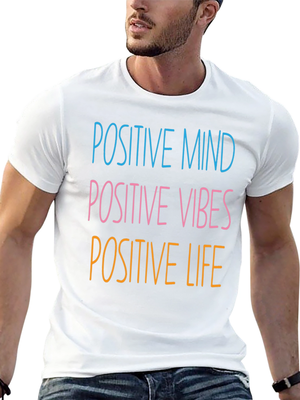 Positive Mind Vibes Life T-Shirt