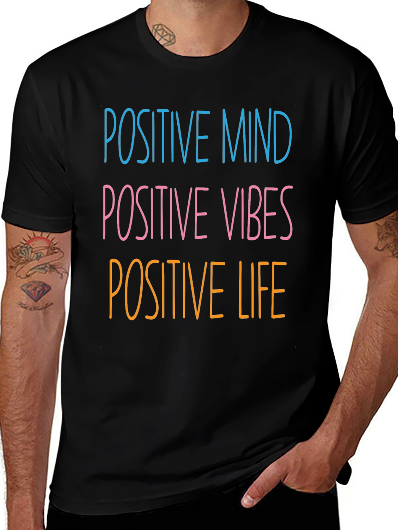 Positive Mind Vibes Life T-Shirt