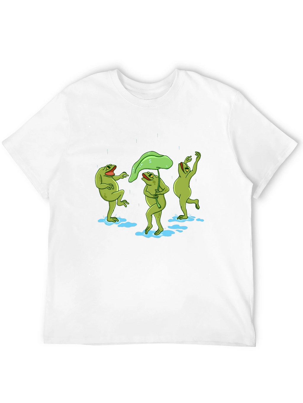Frogs Dancing in the Rain T-Shirt