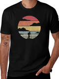 Retro Hiker Silhouette T-Shirt
