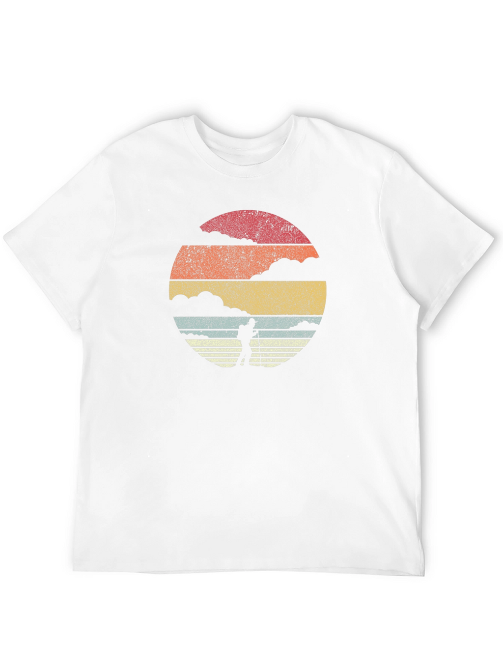 Retro Hiker Silhouette T-Shirt
