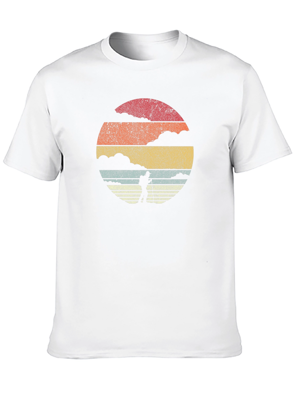 Retro Hiker Silhouette T-Shirt
