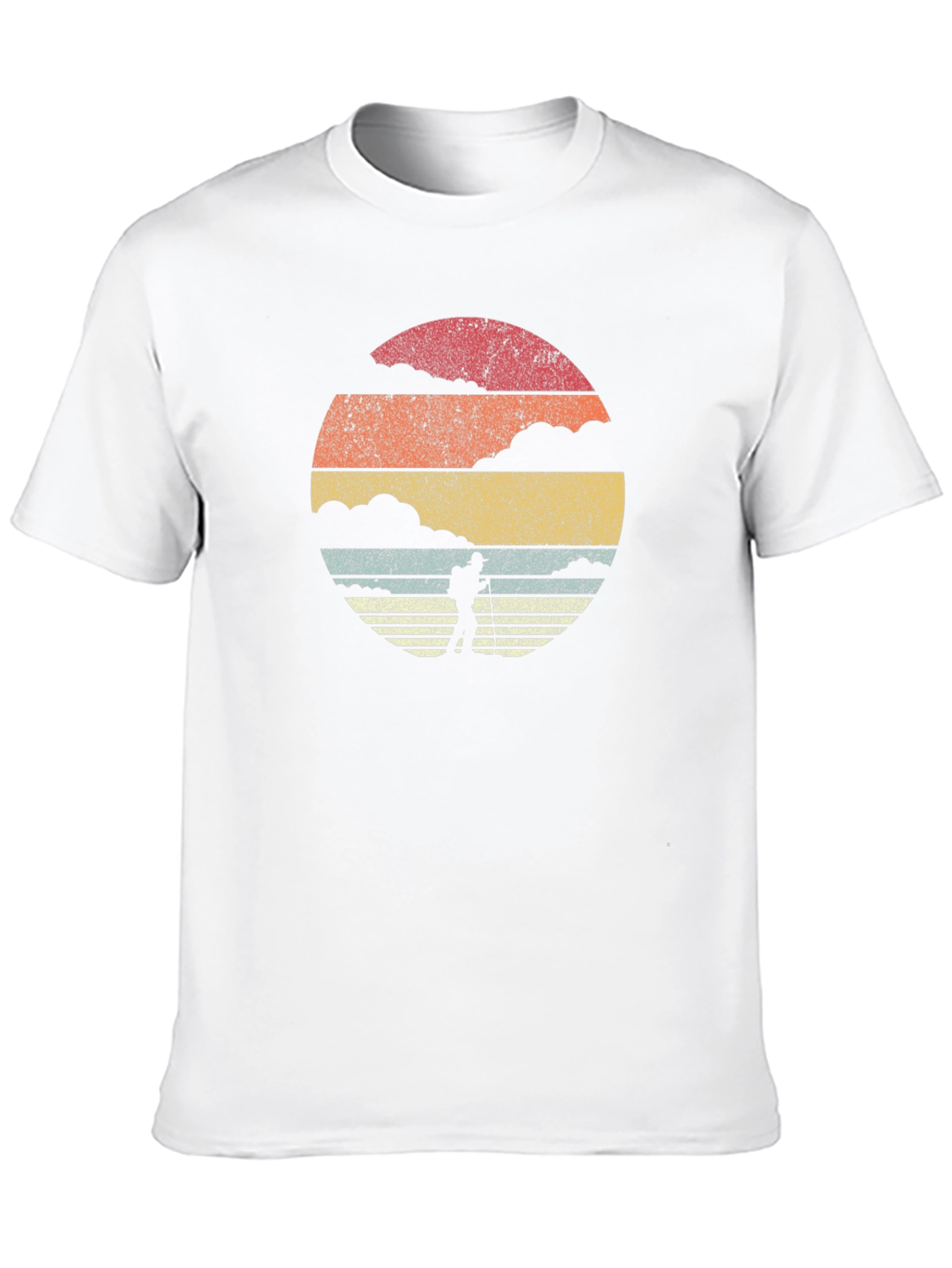 Retro Hiker Silhouette T-Shirt