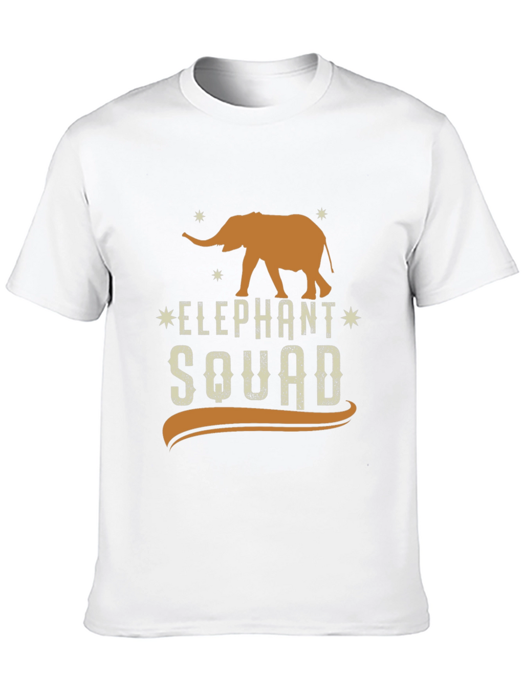 Elephant Squad Graphic Tee - Black