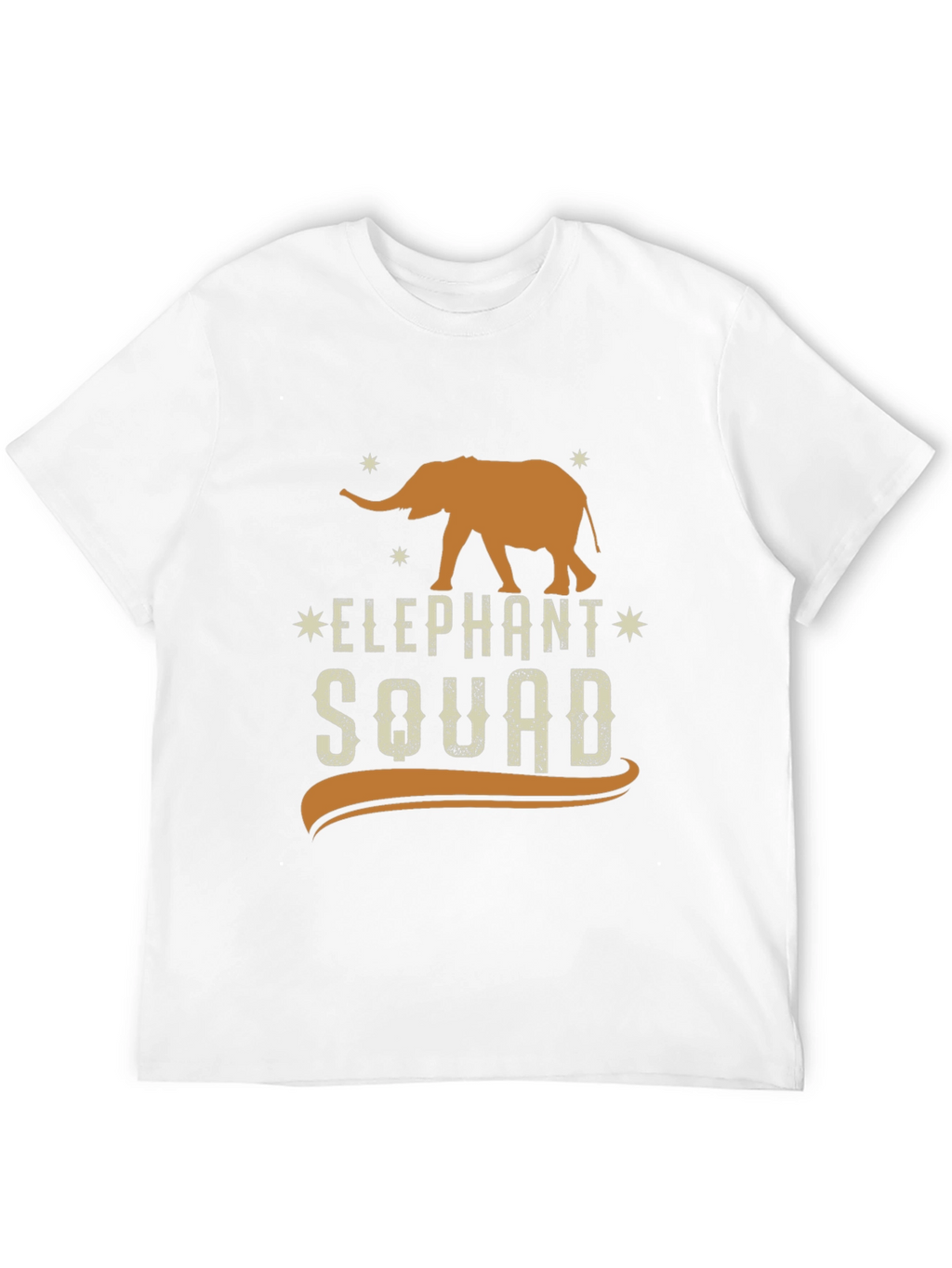 Elephant Squad Graphic Tee - Black