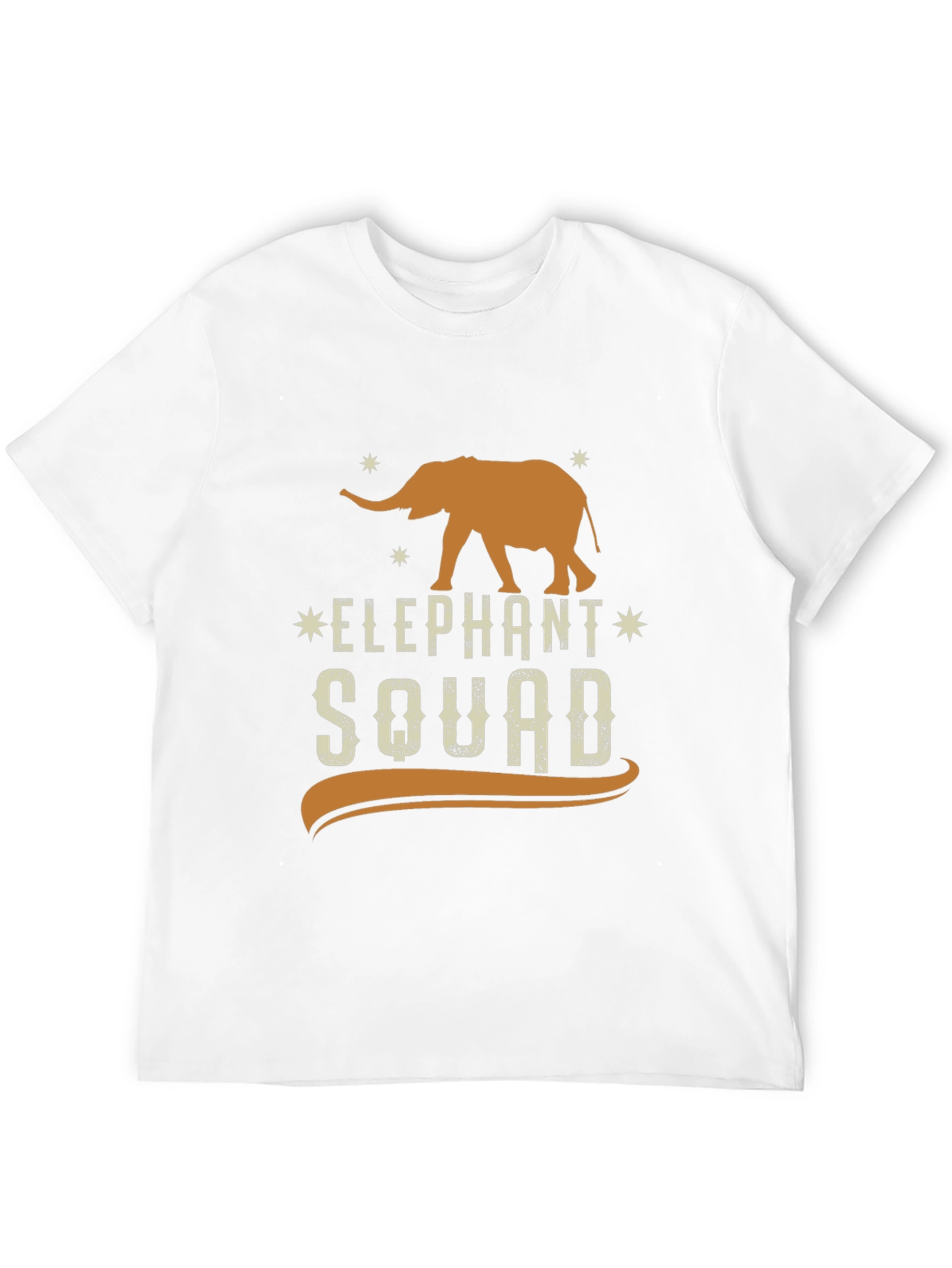 Elephant Squad Graphic Tee - Black