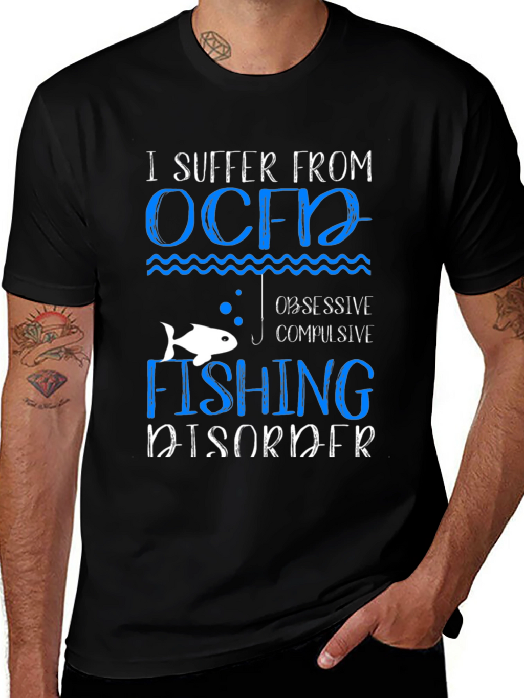 OCFD Obsessive Fishing Disorder Graphic Tee