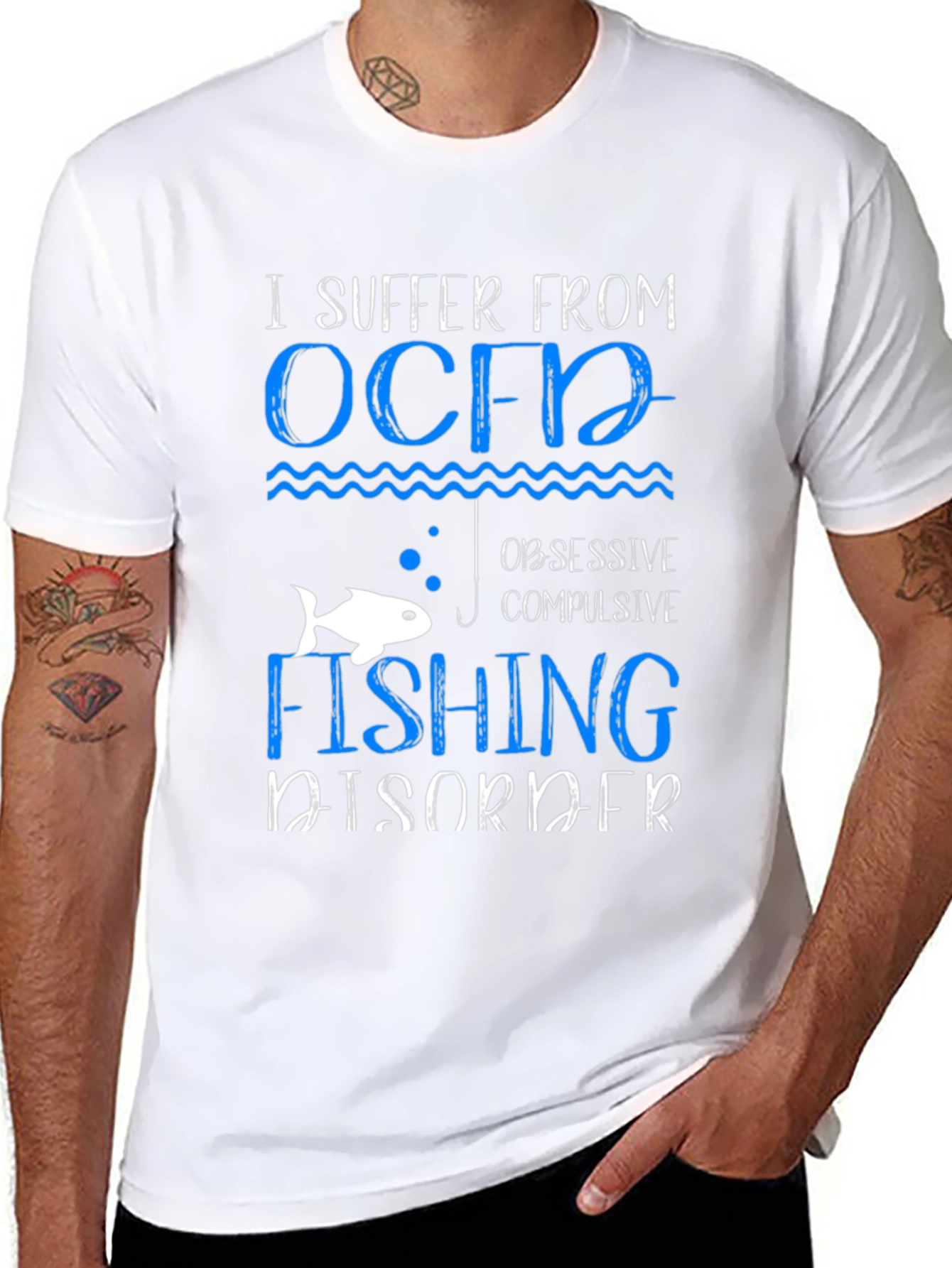 OCFD Obsessive Fishing Disorder Graphic Tee