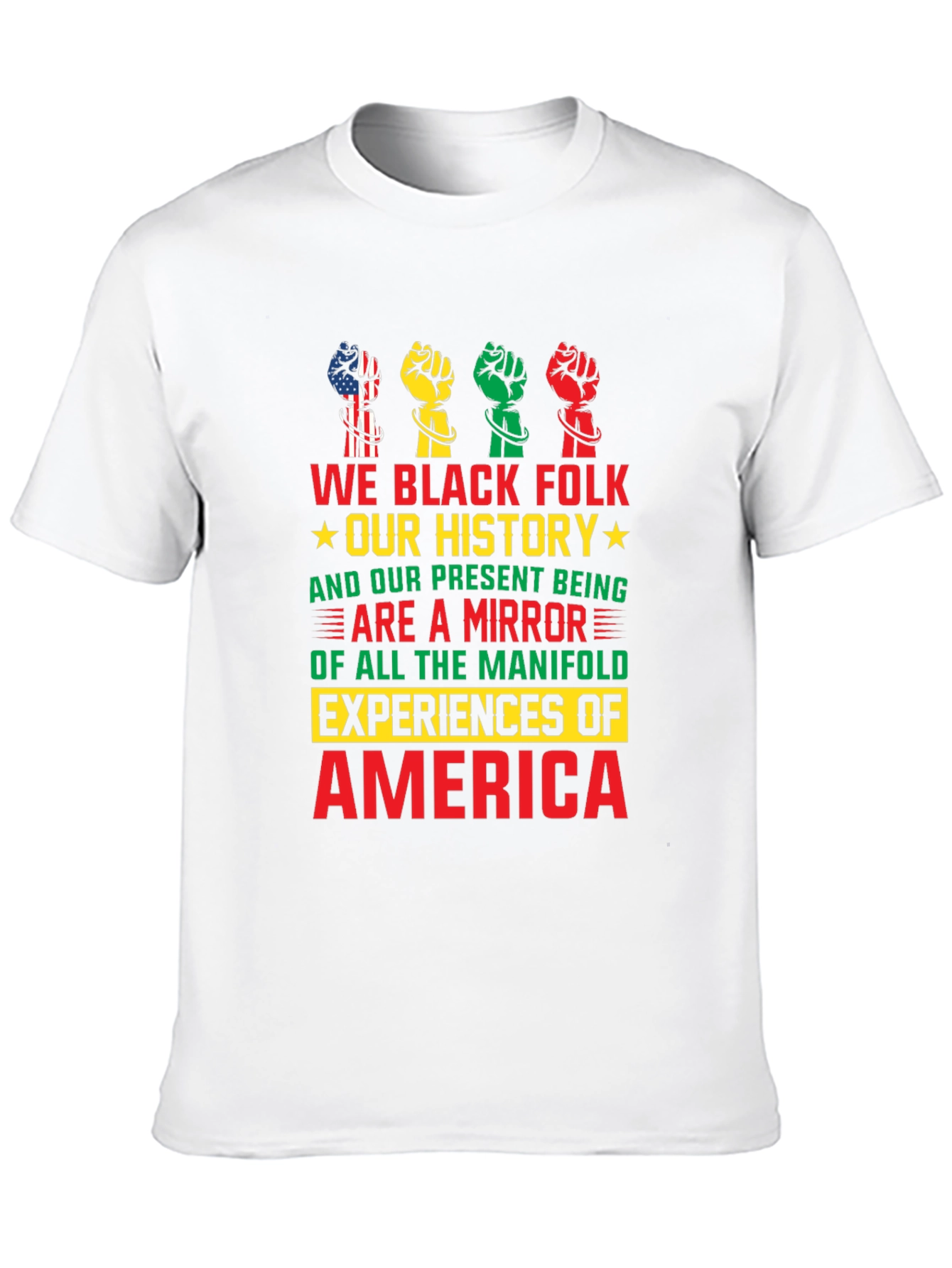 Black History T-Shirt - We Black Folk