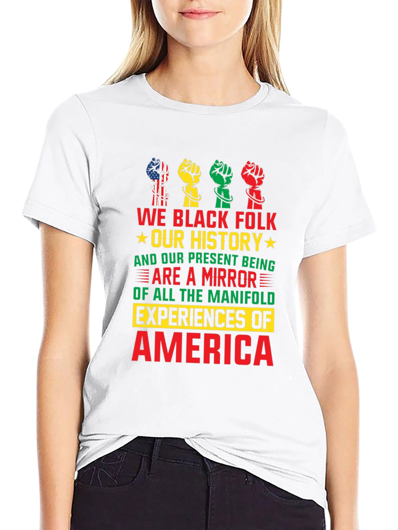 Black History T-Shirt - We Black Folk