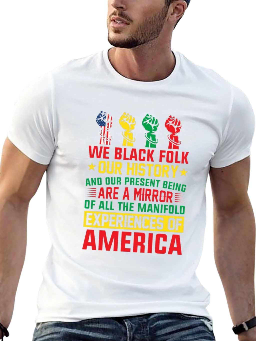 Black History T-Shirt - We Black Folk