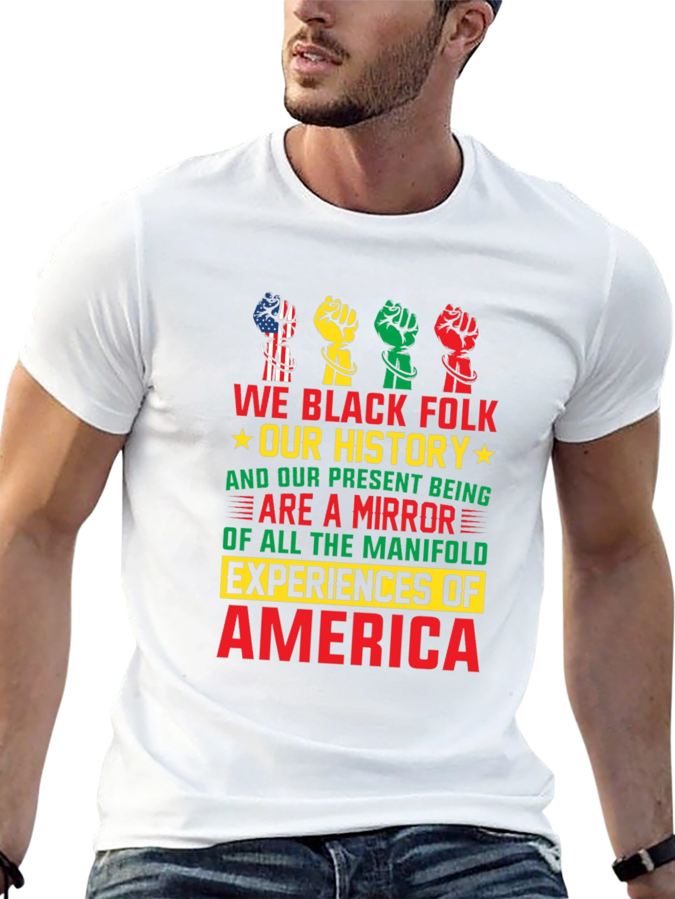 Black History T-Shirt - We Black Folk