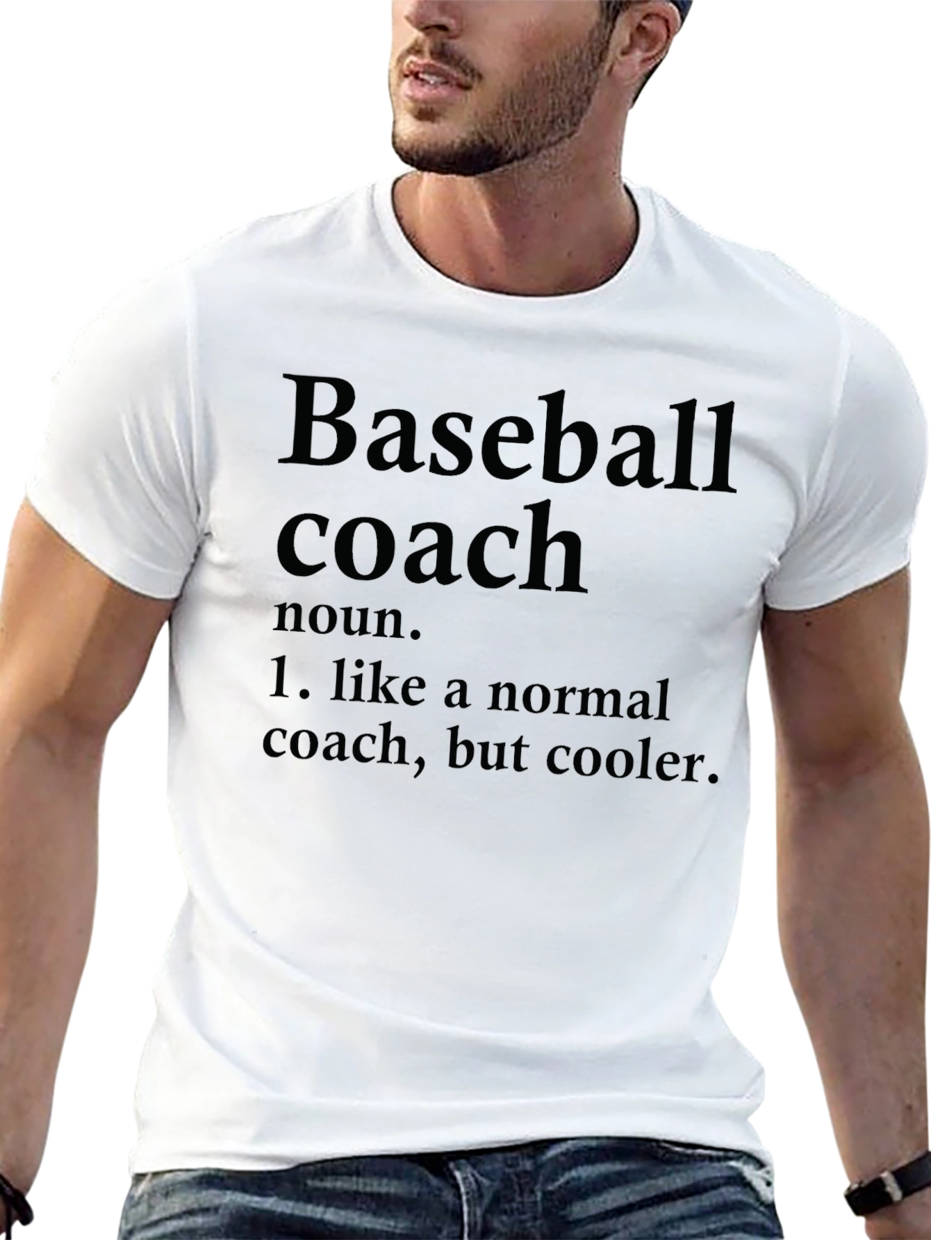 Baseball Coach Definition Graphic T-Shirt