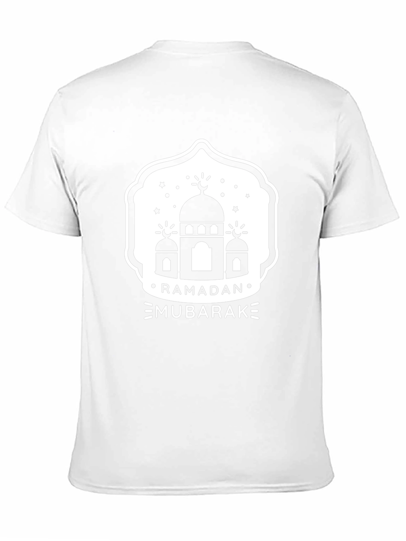 Ramadan Mubarak Black T-Shirt