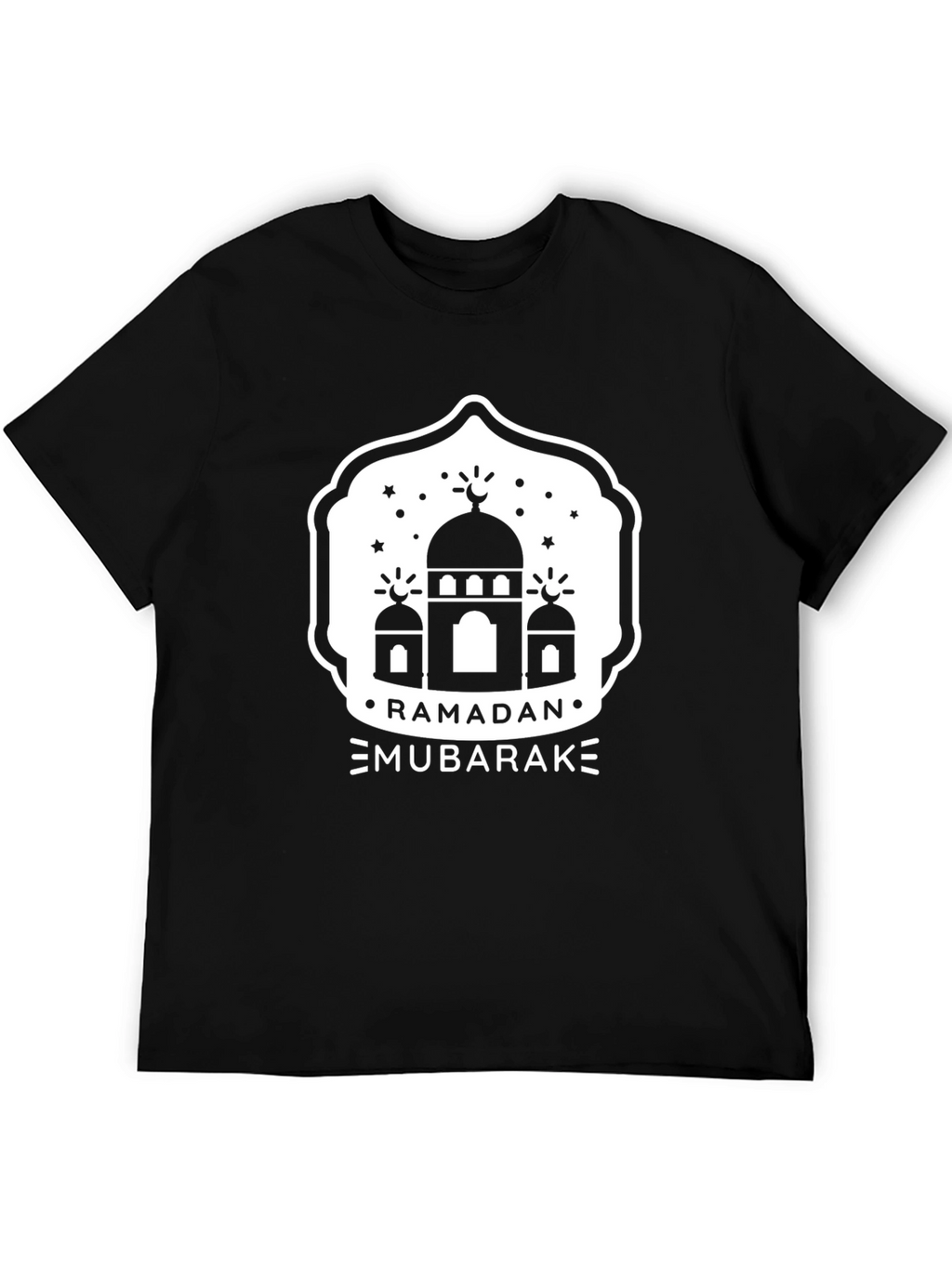 Ramadan Mubarak Black T-Shirt