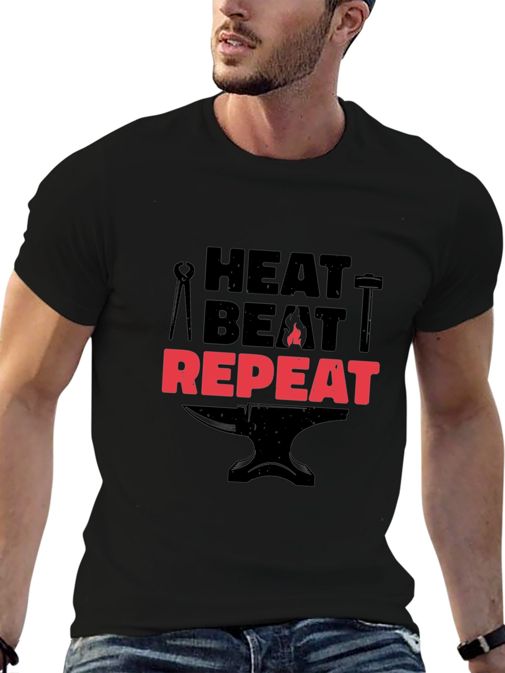 Heat Beat Repeat Blacksmith T-Shirt