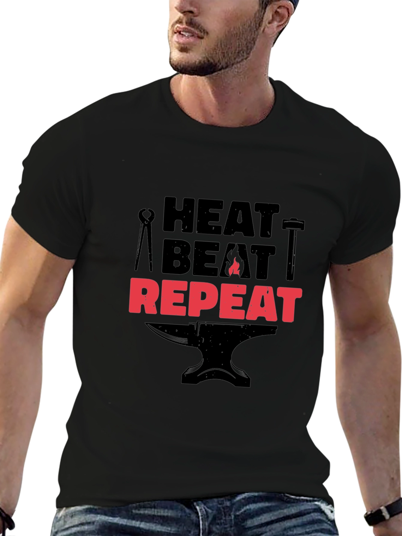 Heat Beat Repeat Blacksmith T-Shirt