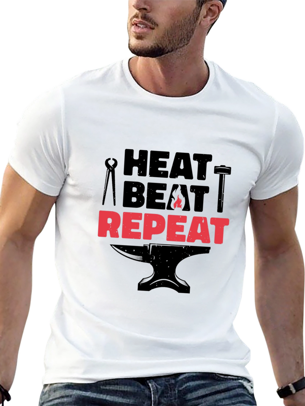 Heat Beat Repeat Blacksmith T-Shirt
