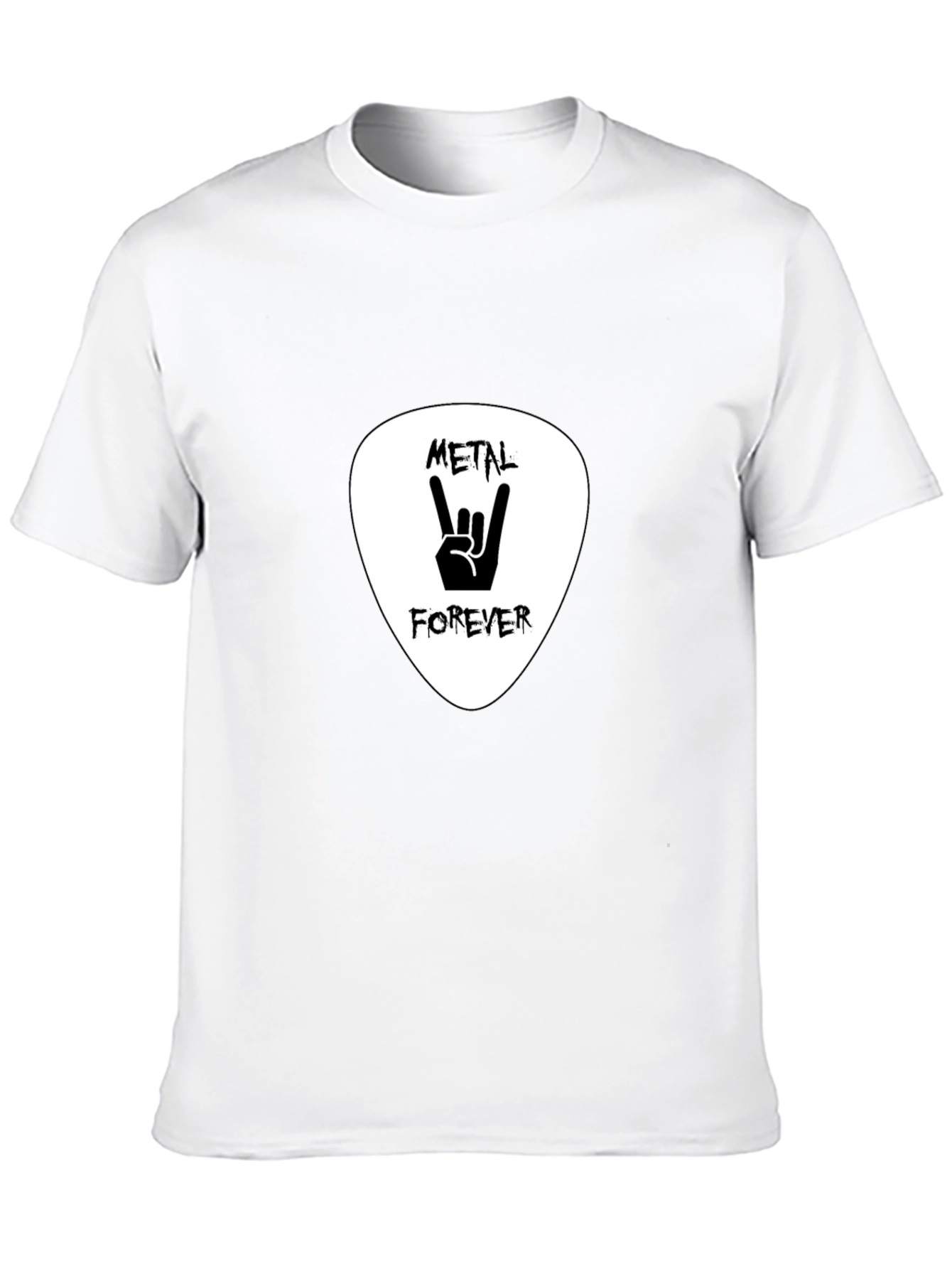 Metal Forever Graphic T-Shirt - Black