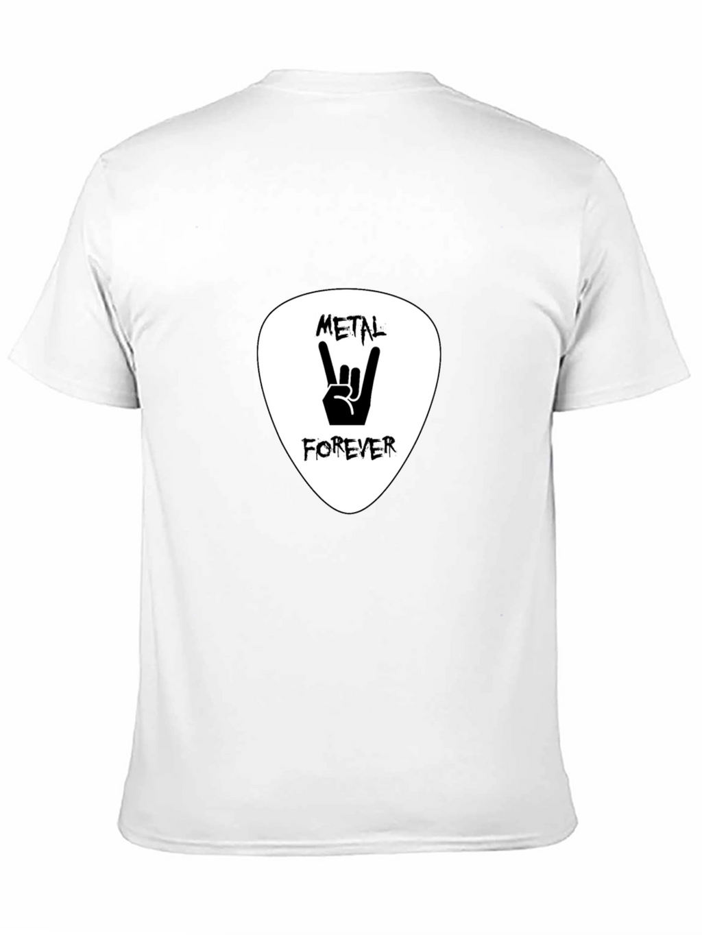 Metal Forever Graphic T-Shirt - Black