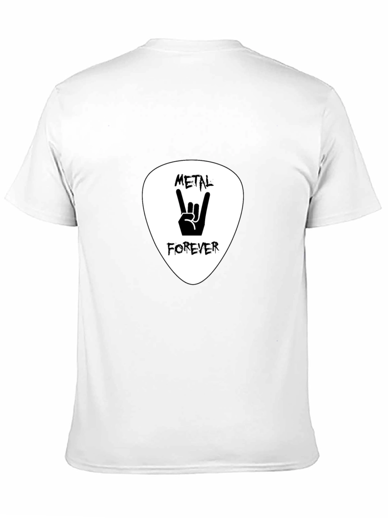 Metal Forever Graphic T-Shirt - Black