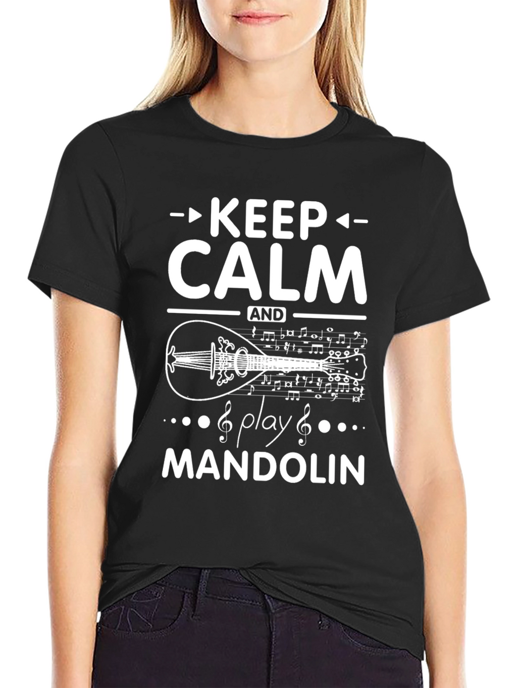 Keep Calm and Play Mandolin T-Shirt