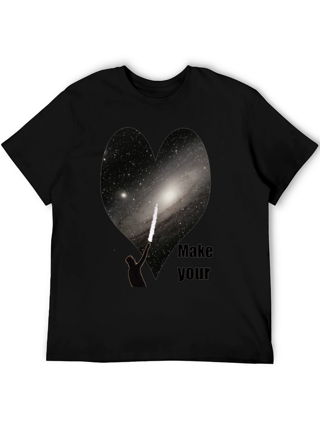 Galaxy Heart Tee - Make Your Mark in Style