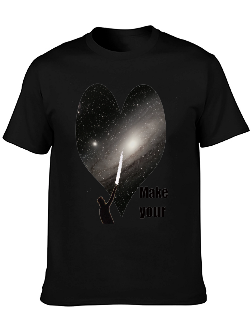 Galaxy Heart Tee - Make Your Mark in Style
