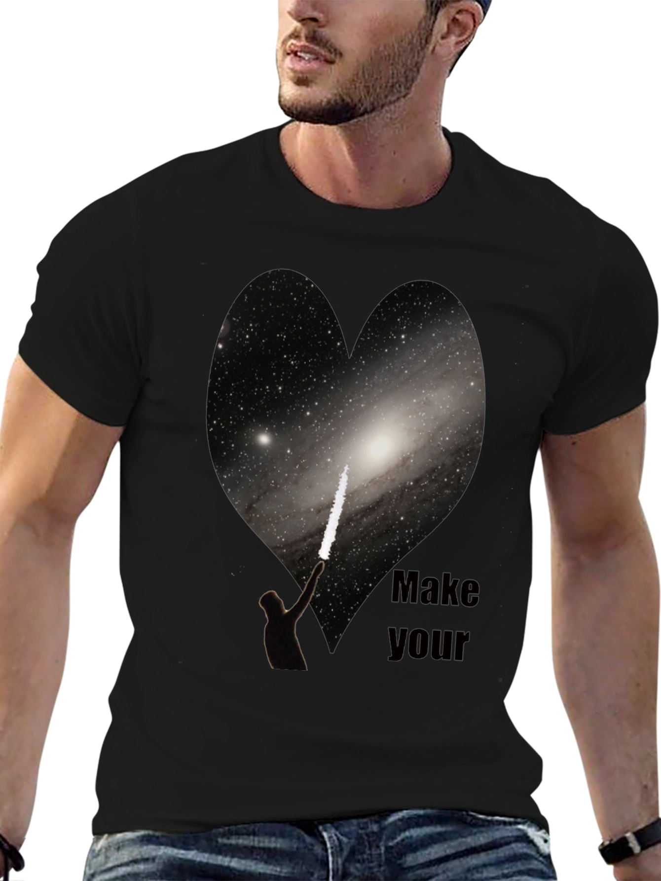 Galaxy Heart Tee - Make Your Mark in Style