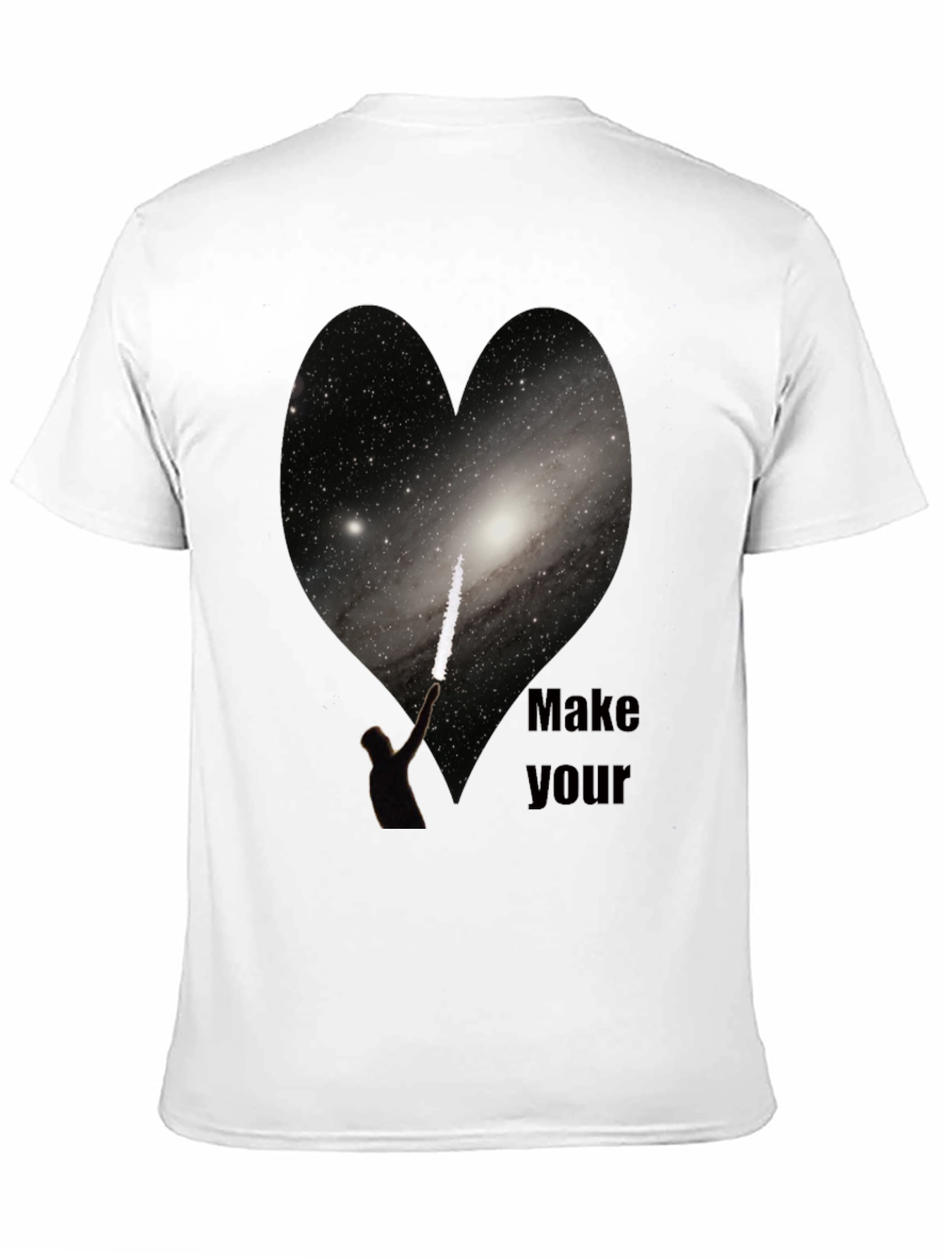 Galaxy Heart Tee - Make Your Mark in Style