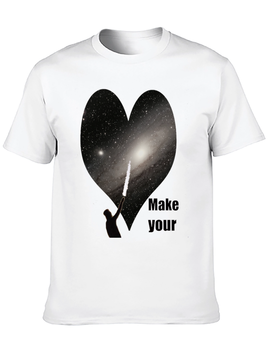 Galaxy Heart Tee - Make Your Mark in Style