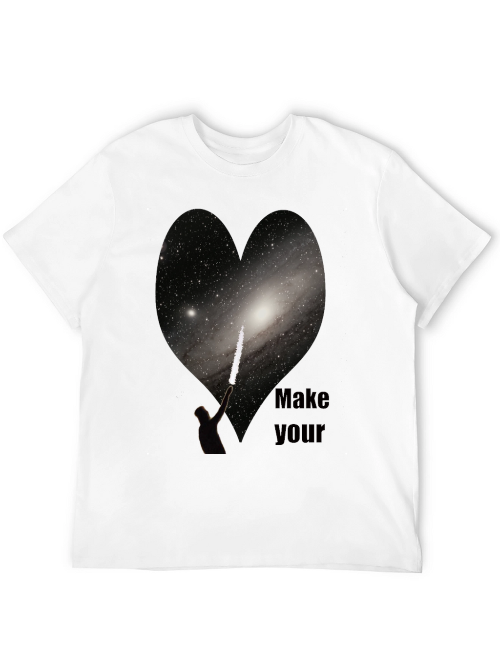 Galaxy Heart Tee - Make Your Mark in Style
