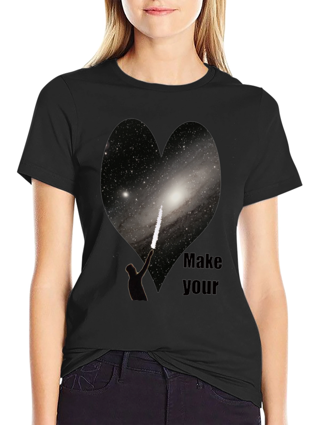 Galaxy Heart Tee - Make Your Mark in Style