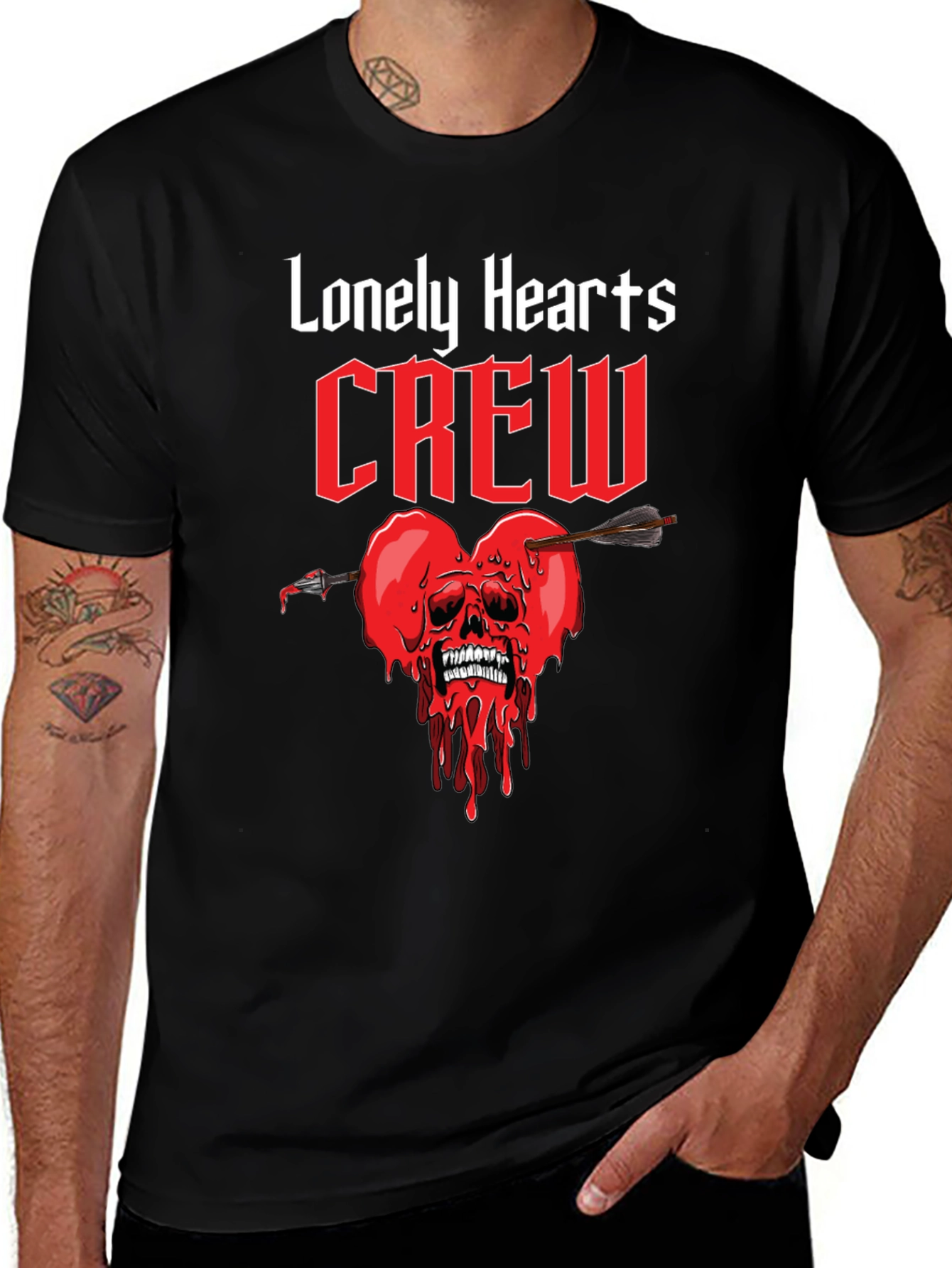 Lonely Hearts Crew Graphic Tee