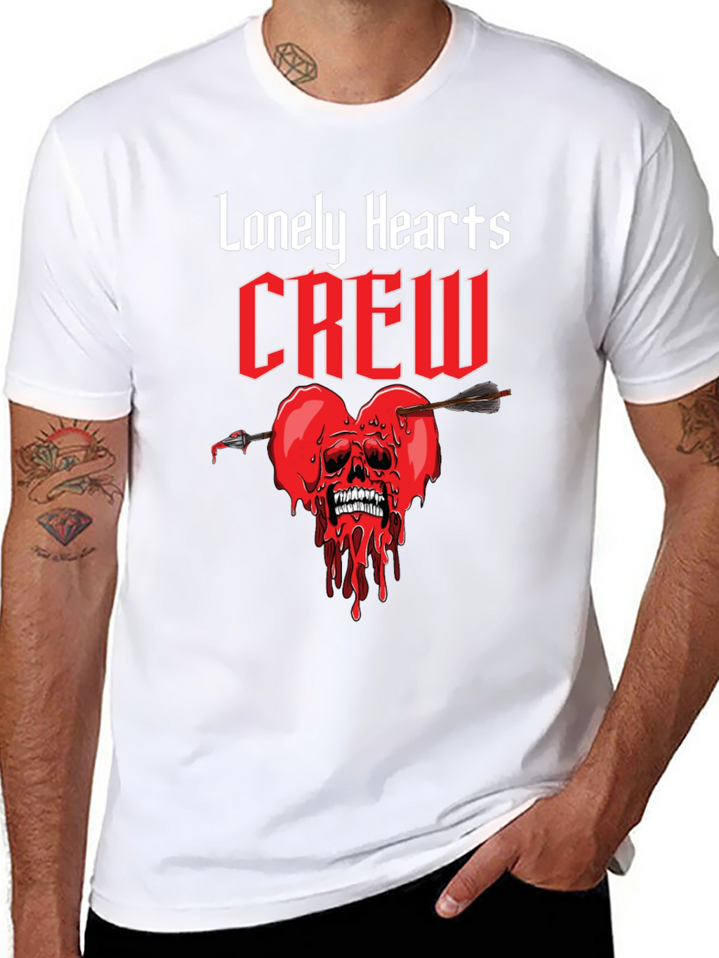 Lonely Hearts Crew Graphic Tee