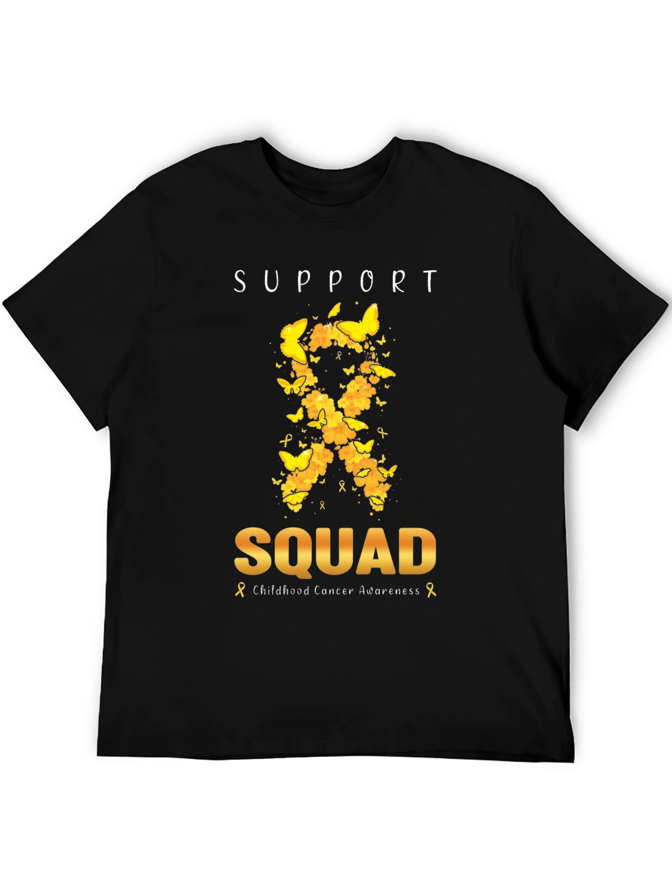 Childhood Cancer Awareness Support Squad T-Shirt