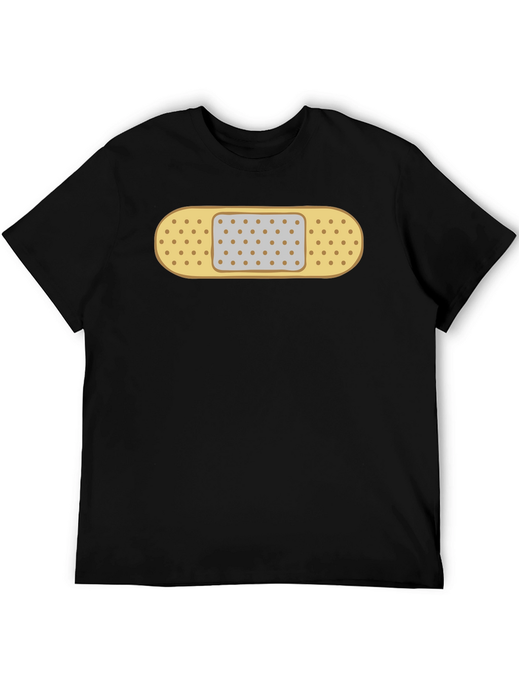 Bandage Graphic Black T-Shirt